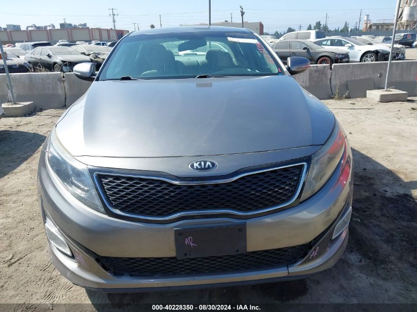 2015 Kia Optima Lx VIN: 5XXGM4A70FG457839 Lot: 40228350