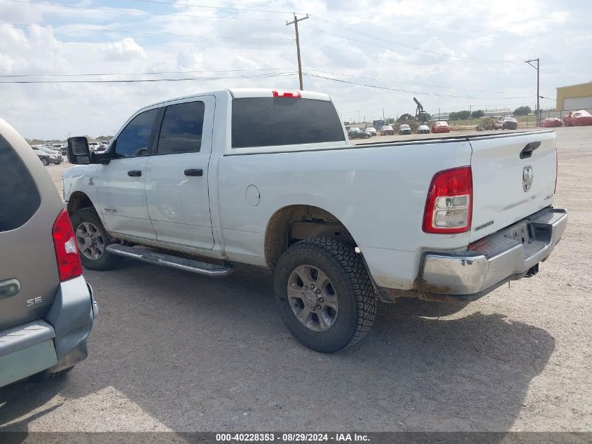 2024 Ram 2500 Big Horn 4X4 6'4 Box VIN: 3C6UR5DL0RG101323 Lot: 40228353