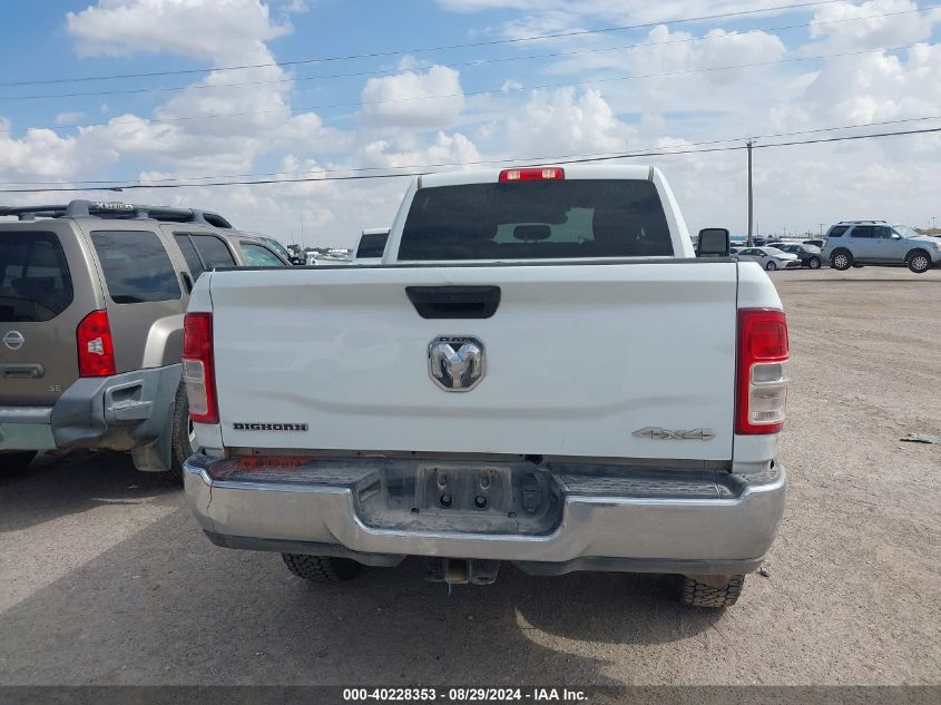 2024 Ram 2500 Big Horn 4X4 6'4 Box VIN: 3C6UR5DL0RG101323 Lot: 40228353
