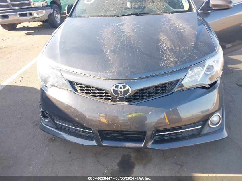 2012 Toyota Camry Se V6 VIN: 4T1BK1FK3CU010449 Lot: 40228447