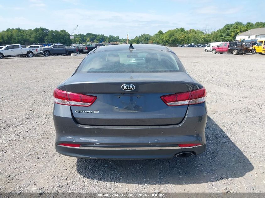 2018 Kia Optima Lx VIN: KNAGT4L3XJ5235722 Lot: 40228460