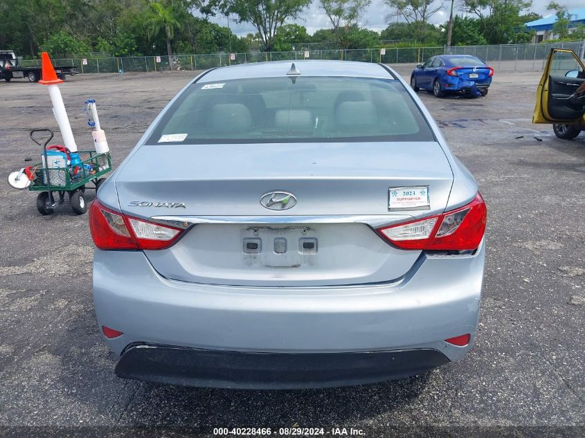 2014 Hyundai Sonata Gls VIN: 5NPEB4AC5EH838308 Lot: 40228466