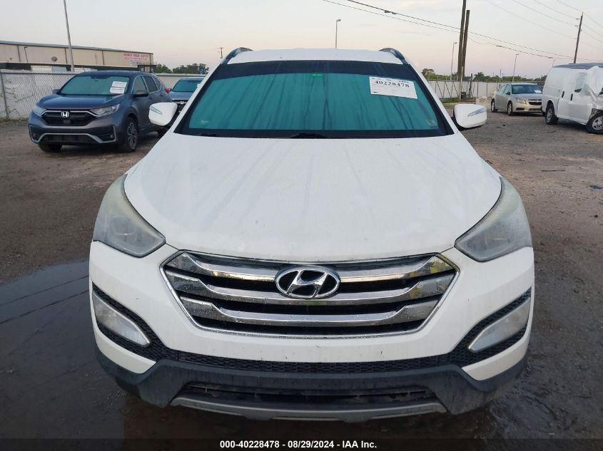 2014 Hyundai Santa Fe Sport 2.4L VIN: 5XYZU3LB1EG225717 Lot: 40228478