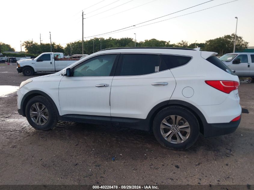 2014 Hyundai Santa Fe Sport 2.4L VIN: 5XYZU3LB1EG225717 Lot: 40228478