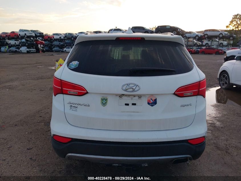 2014 Hyundai Santa Fe Sport 2.4L VIN: 5XYZU3LB1EG225717 Lot: 40228478