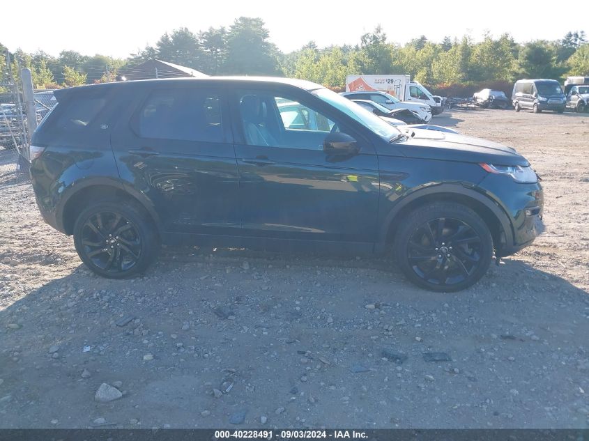 2016 Land Rover Discovery Sport Hse Lux VIN: SALCT2BG4GH628321 Lot: 40228491