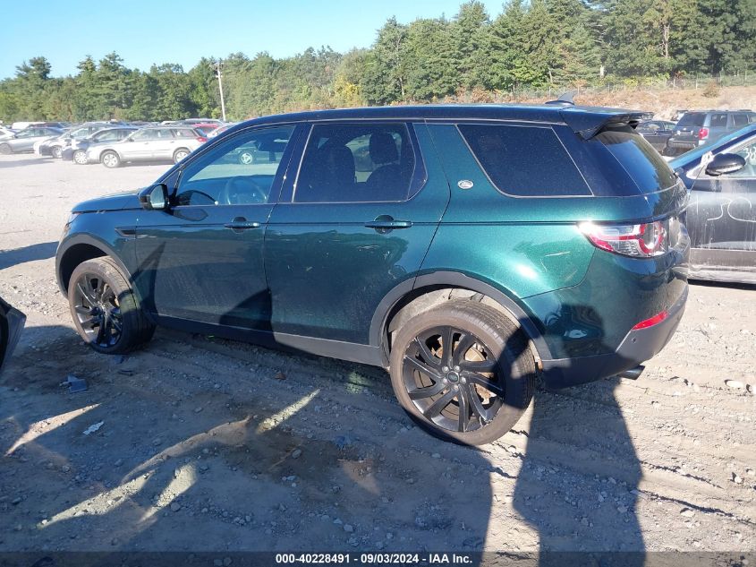 2016 Land Rover Discovery Sport Hse Lux VIN: SALCT2BG4GH628321 Lot: 40228491