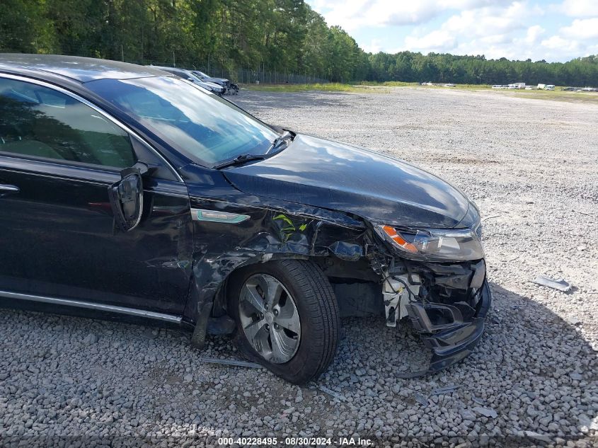 2016 Kia Optima Hybrid VIN: KNAGM4AD3G5093179 Lot: 40228495