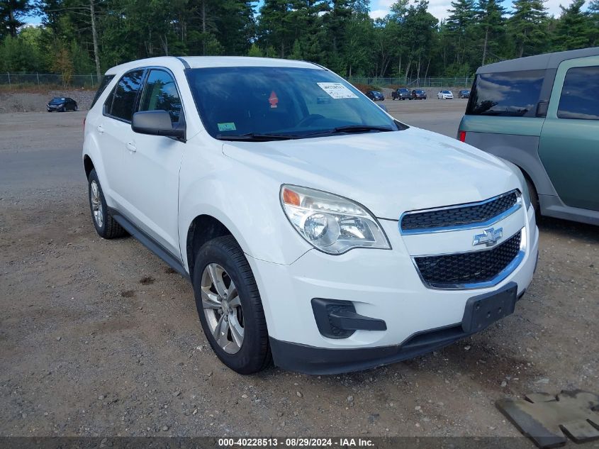 2013 Chevrolet Equinox Ls VIN: 2GNFLCEK8D6219855 Lot: 40228513