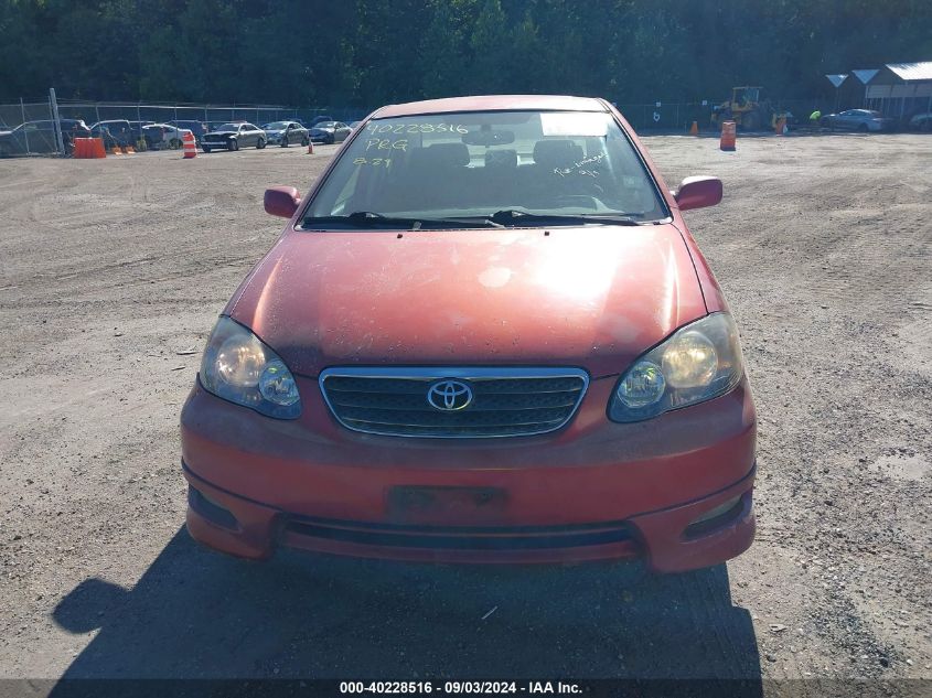 2005 Toyota Corolla S VIN: 2T1BR32E15C554668 Lot: 40228516