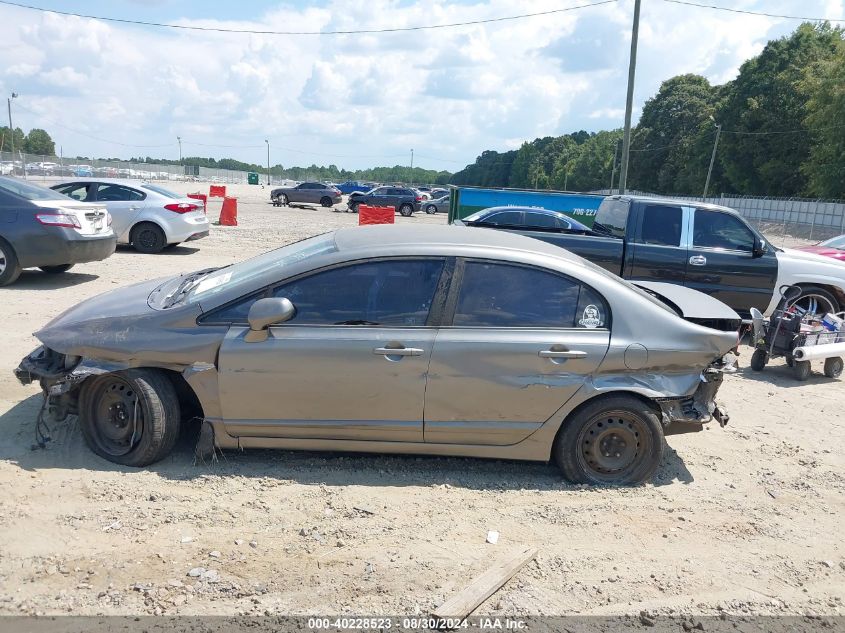 2008 Honda Civic Sdn Lx VIN: 2HGFA16558H524298 Lot: 40228523