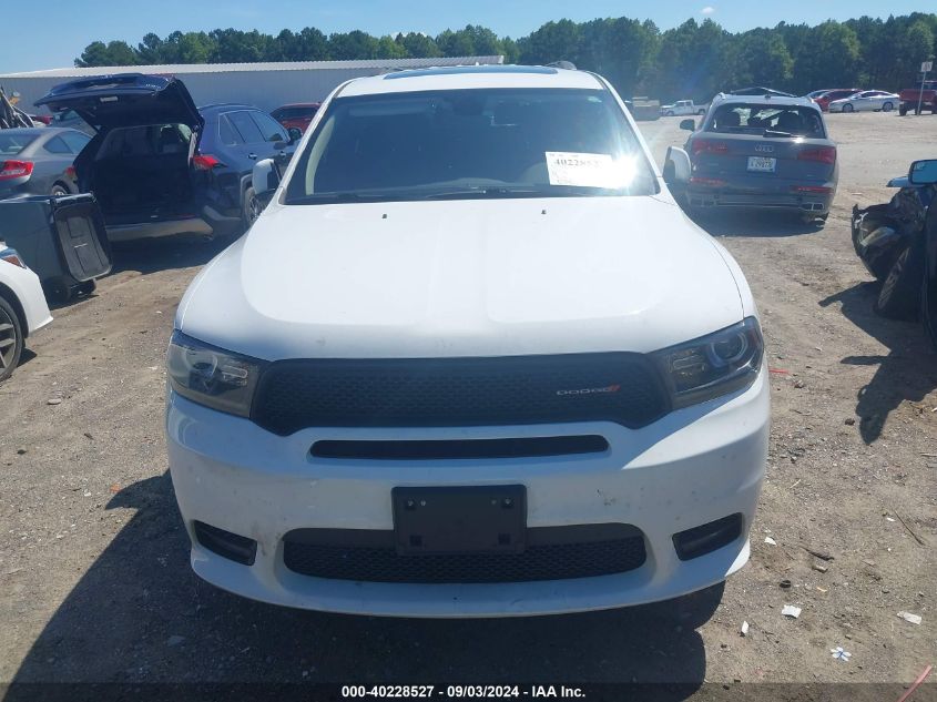 2019 Dodge Durango Gt Plus Awd VIN: 1C4RDJDG9KC821608 Lot: 40228527