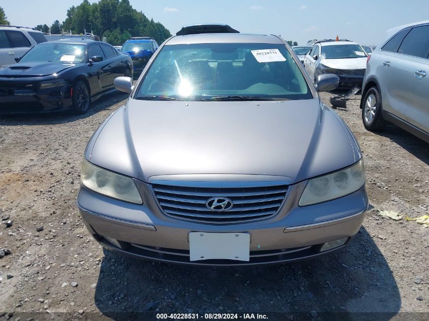 2007 Hyundai Azera Limited/Se VIN: KMHFC46FX7A215096 Lot: 40228531