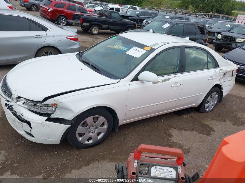 2010 Hyundai Sonata Gls VIN: 5NPET4AC5AH654591 Lot: 40228536