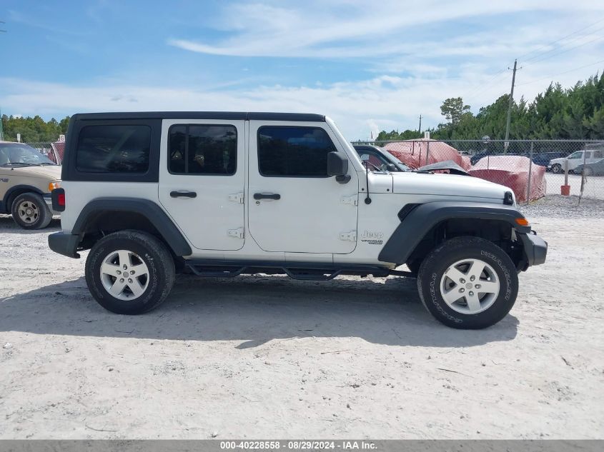 2020 Jeep Wrangler Unlimited Sport S 4X4 VIN: 1C4HJXDN6LW115055 Lot: 40228558