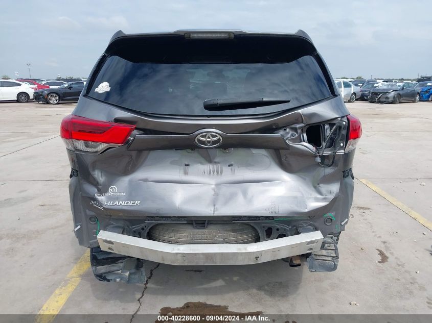 2017 Toyota Highlander Le VIN: 5TDZARFH4HS024316 Lot: 40228600