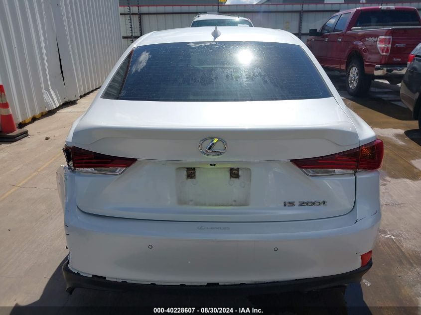 2017 Lexus Is 200T VIN: JTHBA1D22H5058664 Lot: 40228607