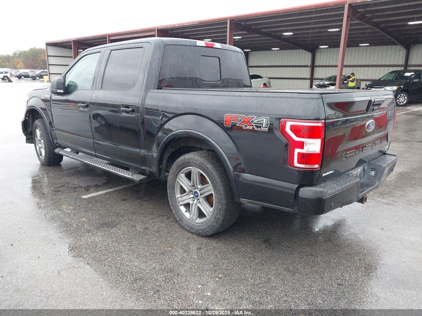 2018 Ford F-150 Xlt black truck gasoline 1FTEW1EP2JFB67541 photo #4