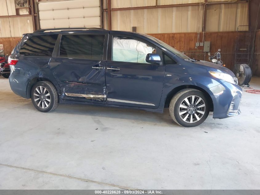 2020 Toyota Sienna Xle VIN: 5TDDZ3DC8LS239956 Lot: 40228628