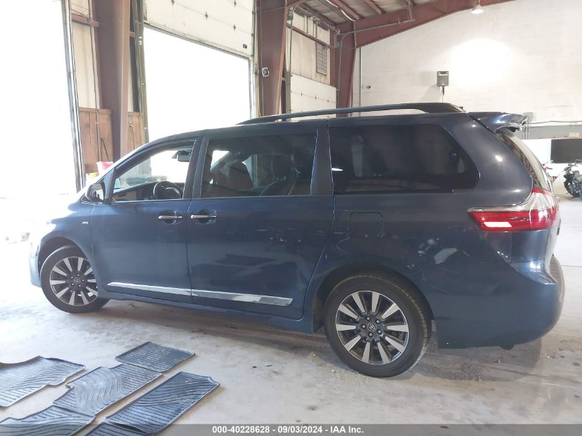 2020 Toyota Sienna Xle VIN: 5TDDZ3DC8LS239956 Lot: 40228628