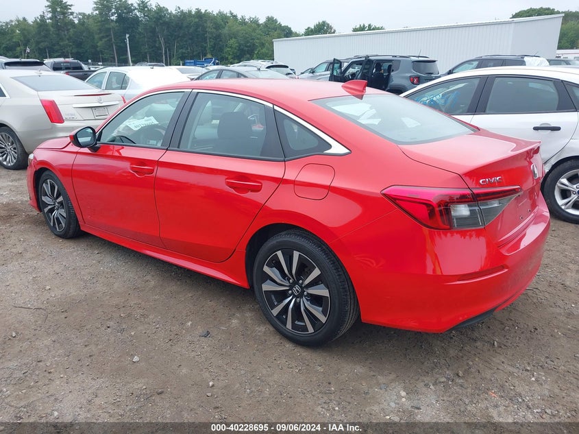 VIN 2HGFE1F70NH319912 2022 HONDA CIVIC EX