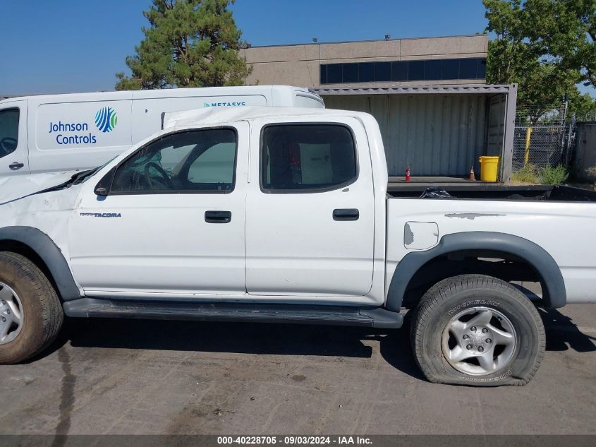 2003 Toyota Tacoma Prerunner V6 VIN: 5TEGN92N73Z249381 Lot: 40228705