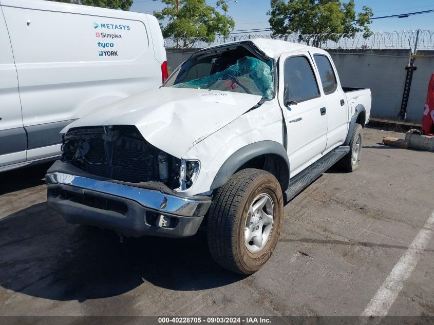 2003 Toyota Tacoma Prerunner V6 VIN: 5TEGN92N73Z249381 Lot: 40228705