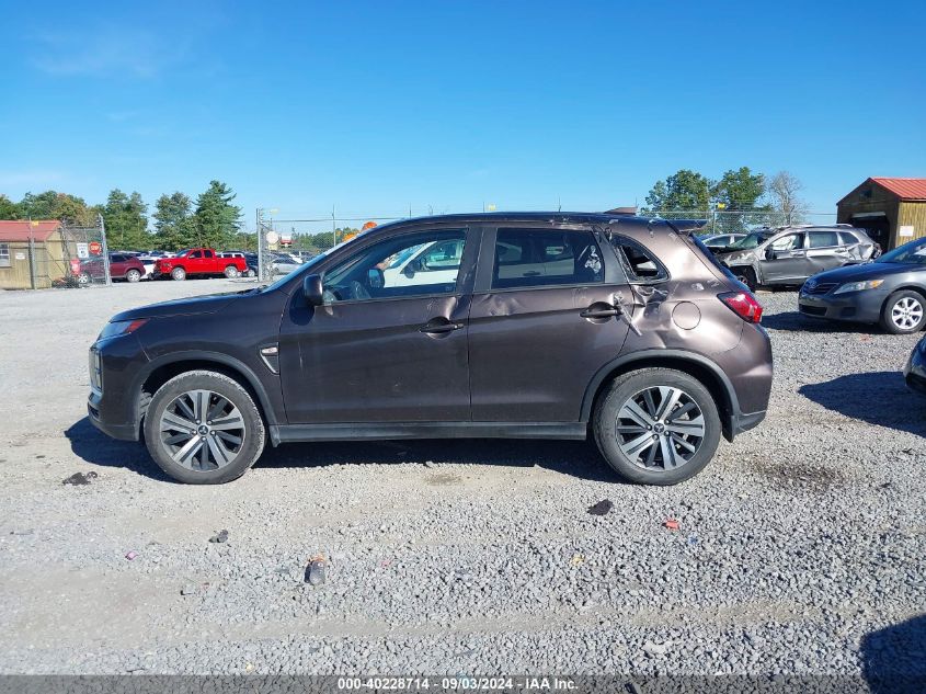 2020 Mitsubishi Outlander Sport 2.0 Es VIN: JA4AP3AU4LU007365 Lot: 40228714