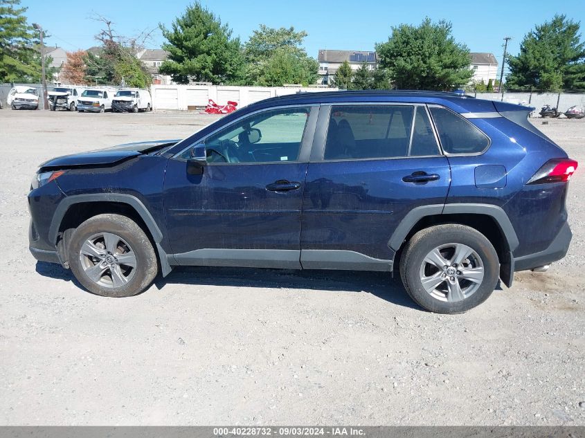 VIN 2T3P1RFV5NW294839 2022 TOYOTA RAV4 XLE