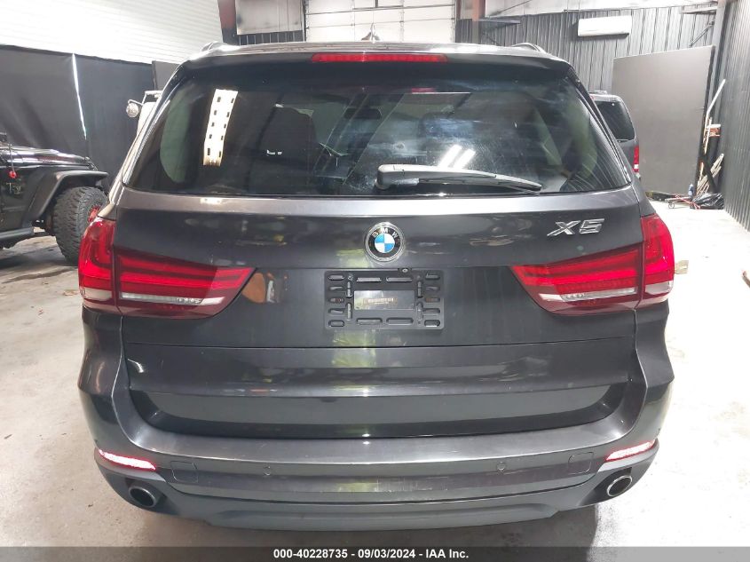 2015 BMW X5 xDrive35I VIN: 5UXKR0C53F0P12838 Lot: 40228735