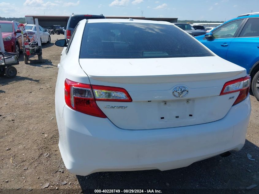 2012 Toyota Camry Se VIN: 4T1BF1FKXCU546805 Lot: 40228749