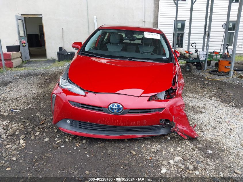 2022 Toyota Prius Le Awd-E VIN: JTDL9MFU0N3034417 Lot: 40228760