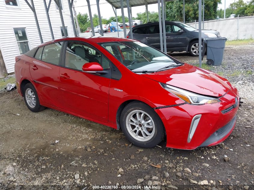 2022 Toyota Prius Le Awd-E VIN: JTDL9MFU0N3034417 Lot: 40228760