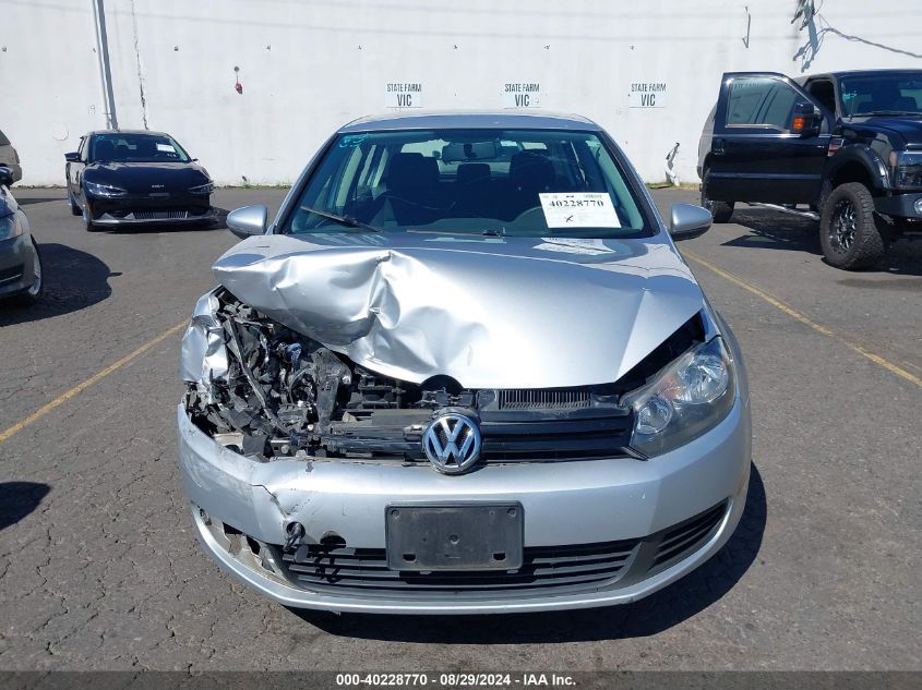 2014 Volkswagen Golf 2.5L VIN: WVWDB7AJXEW005707 Lot: 40228770