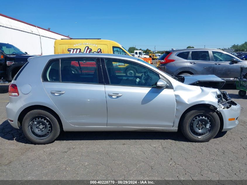 2014 Volkswagen Golf 2.5L VIN: WVWDB7AJXEW005707 Lot: 40228770