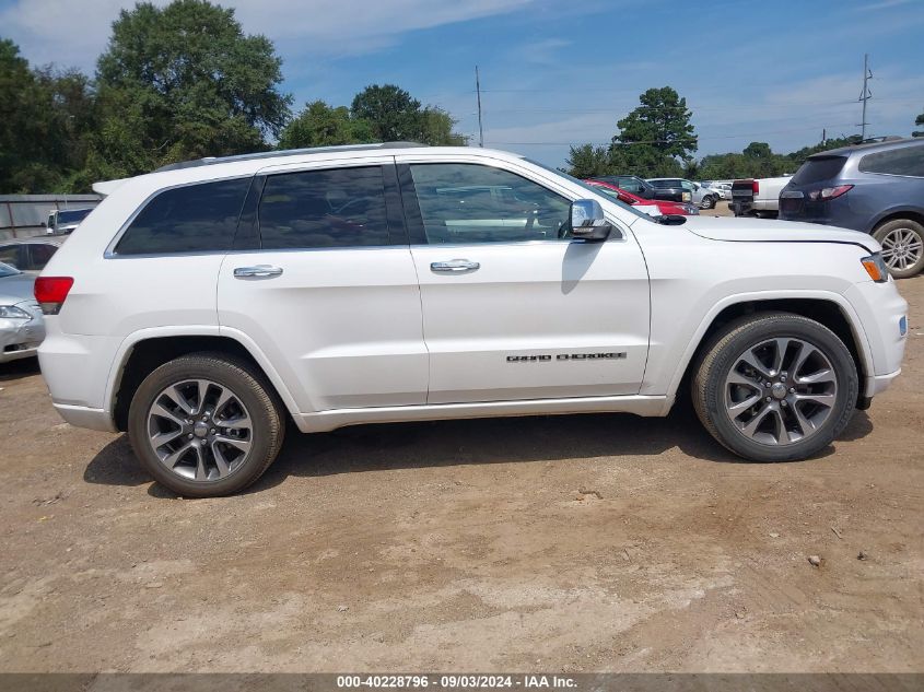 2018 Jeep Grand Cherokee Overland 4X2 VIN: 1C4RJECG1JC265343 Lot: 40228796