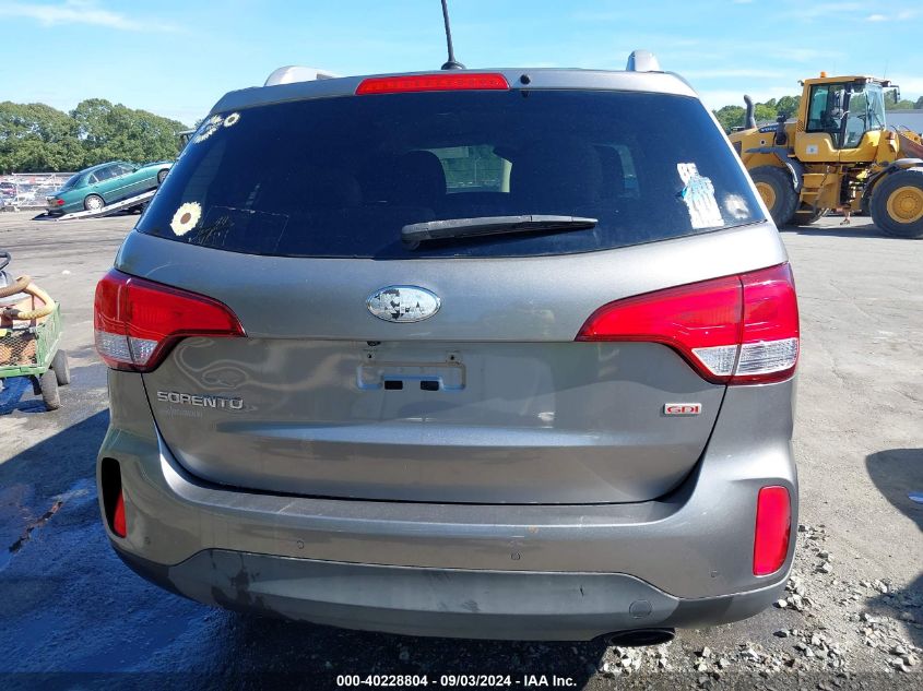 2014 Kia Sorento Lx VIN: 5XYKTDA60EG518556 Lot: 40228804