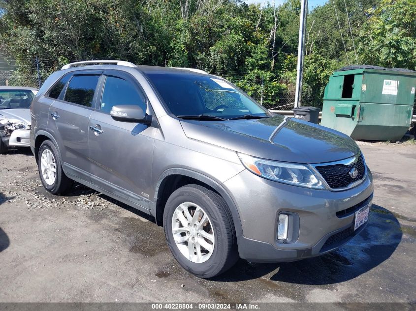 2014 KIA SORENTO LX - 5XYKTDA60EG518556