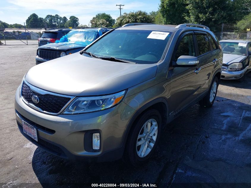 2014 Kia Sorento Lx VIN: 5XYKTDA60EG518556 Lot: 40228804