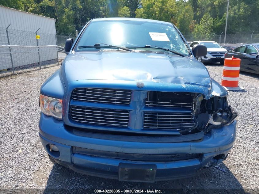 2003 Dodge Ram 1500 Slt/Laramie/St VIN: 1D7HU18D03S372568 Lot: 40228835