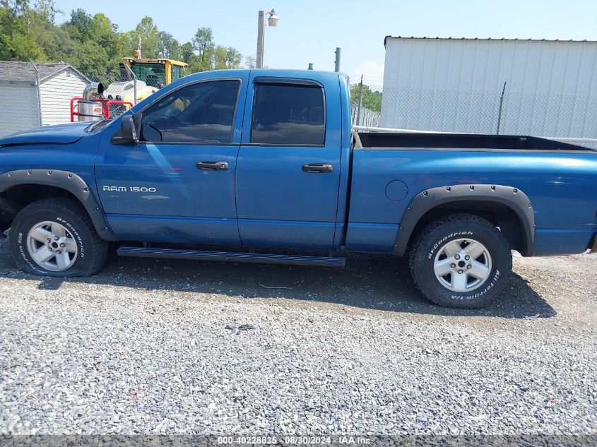 2003 Dodge Ram 1500 Slt/Laramie/St VIN: 1D7HU18D03S372568 Lot: 40228835