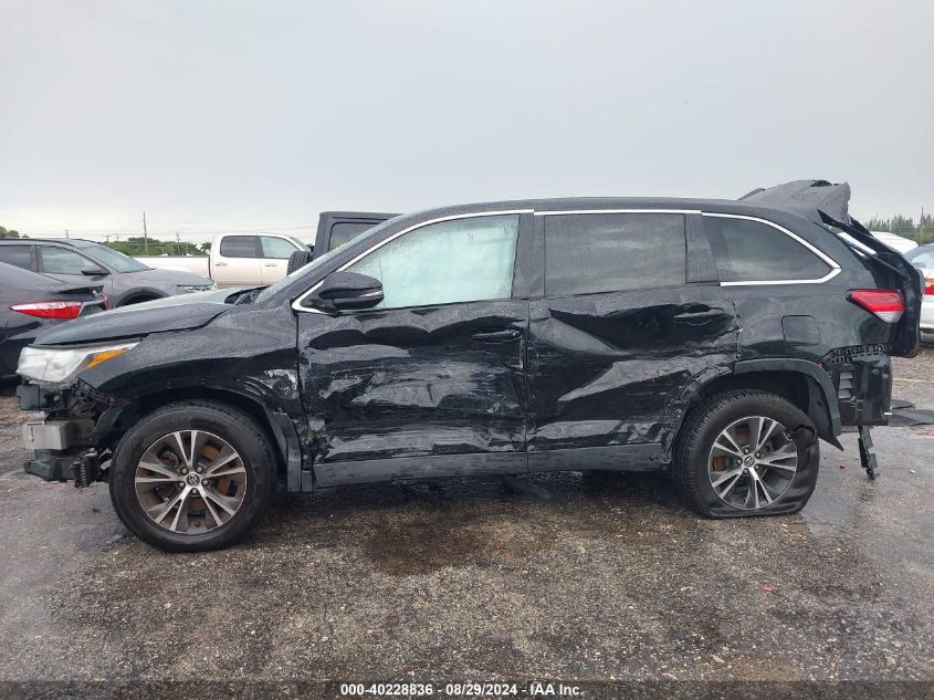 2019 TOYOTA HIGHLANDER LE - 5TDZZRFH2KS313002