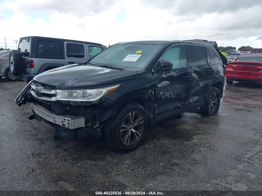 5TDZZRFH2KS31300 2019 Toyota Highlander Le/Le Plus