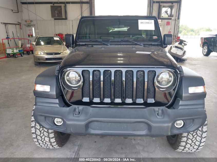 2021 Jeep Wrangler Unlimited Sport 4X4 VIN: 1C4HJXDM0MW746697 Lot: 40228843