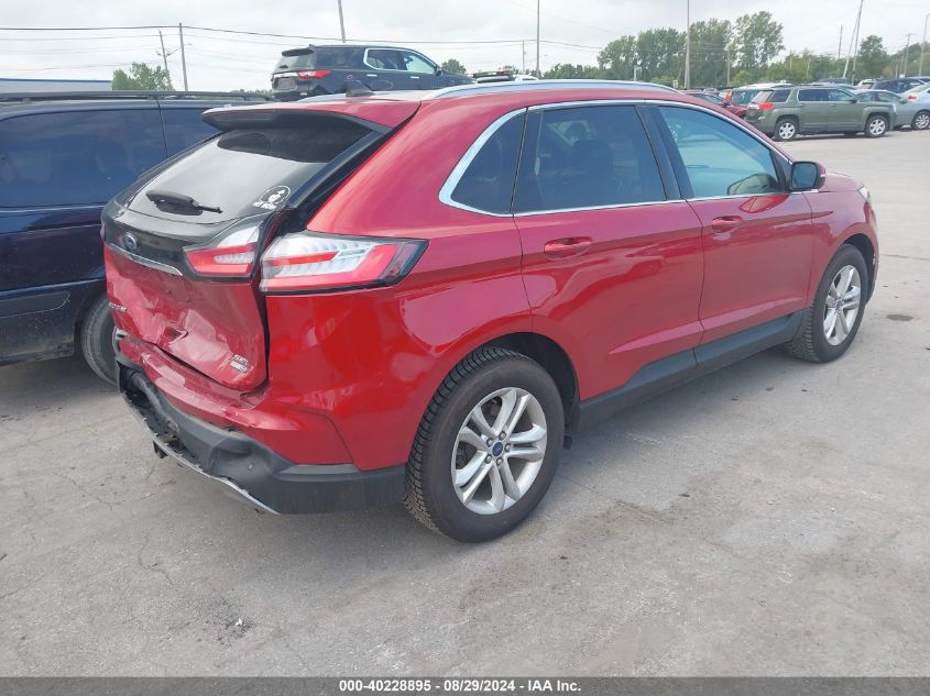 VIN 2FMPK4J91LBB57824 2020 FORD EDGE SEL