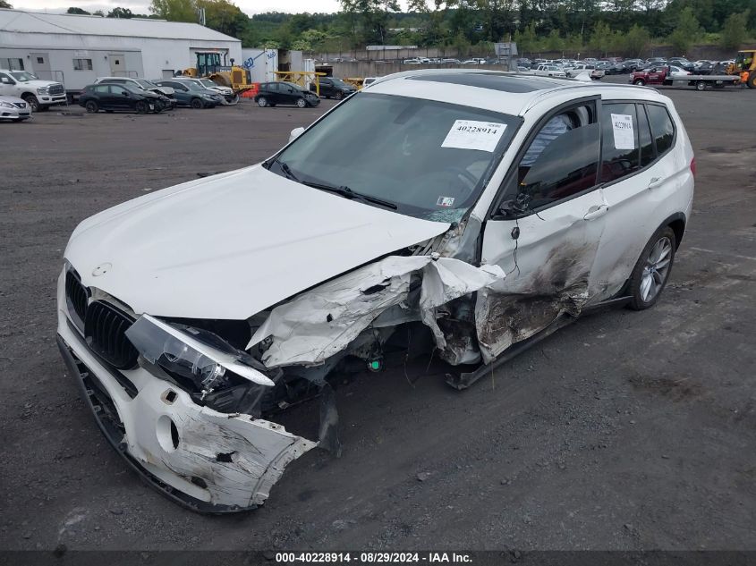 2016 BMW X3 XDRIVE28I - 5UXWX9C54G0D69439