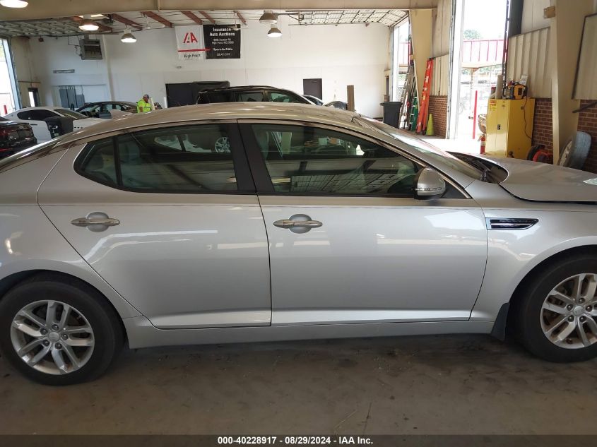 2013 Kia Optima Lx VIN: 5XXGM4A70DG175262 Lot: 40228917