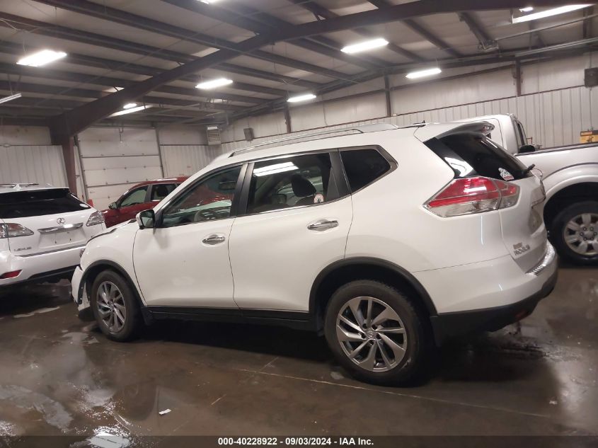 2014 Nissan Rogue Sl VIN: 5N1AT2MV7EC807517 Lot: 40228922