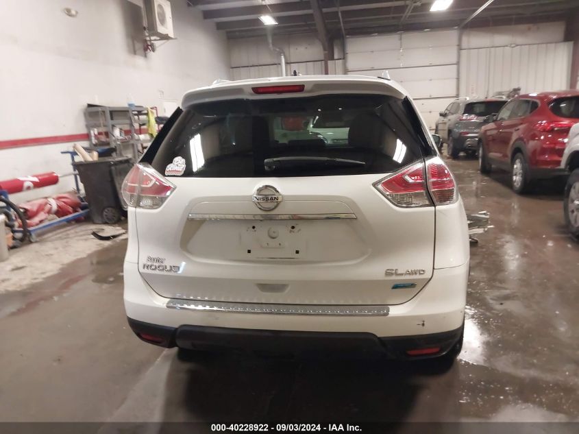 2014 Nissan Rogue Sl VIN: 5N1AT2MV7EC807517 Lot: 40228922