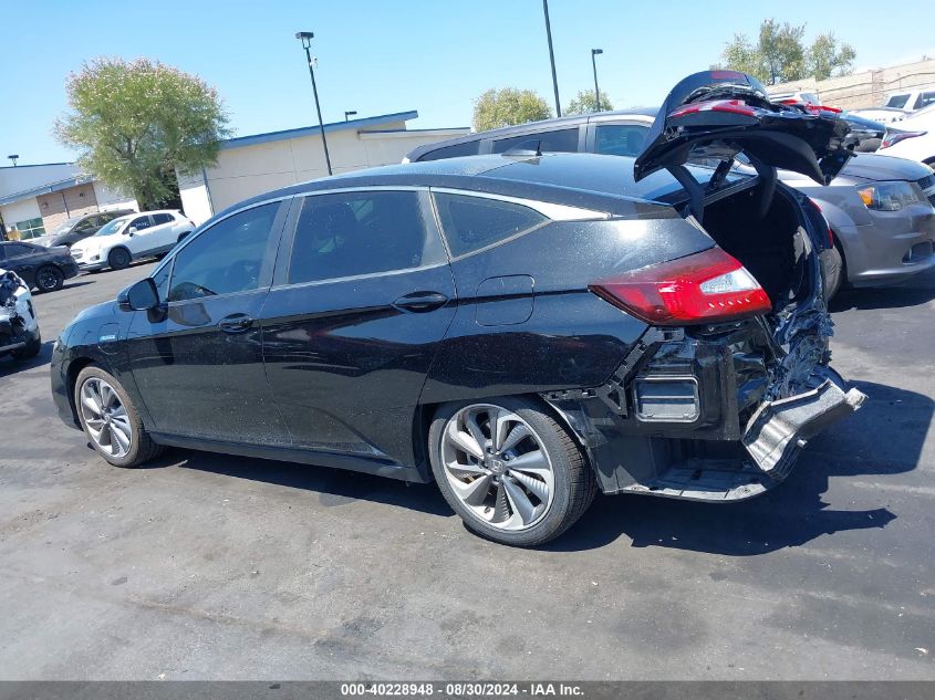 2018 Honda Clarity Plug-In Hybrid Touring VIN: JHMZC5F34JC006797 Lot: 40228948